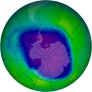 Antarctic Ozone 1993-09-25